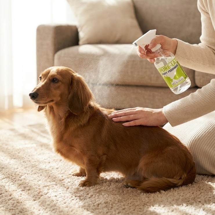 ボディフレッシュナー 使用イメージ